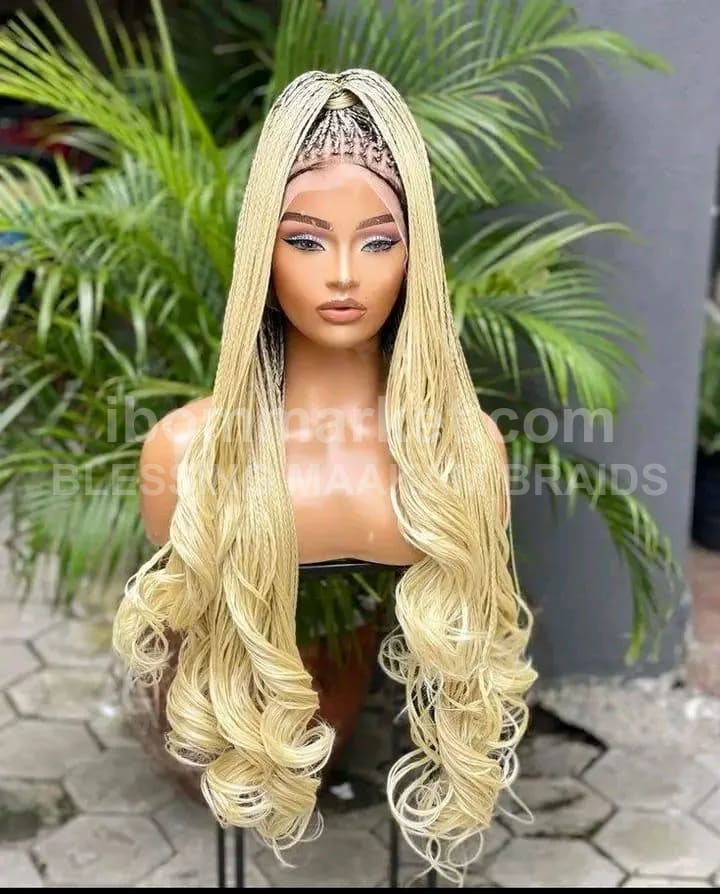 Braided wig for sale