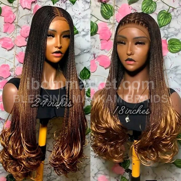 Braided Lace Front Wig