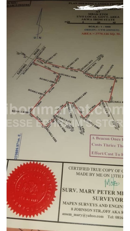 Property for sale suitable for residential buildings