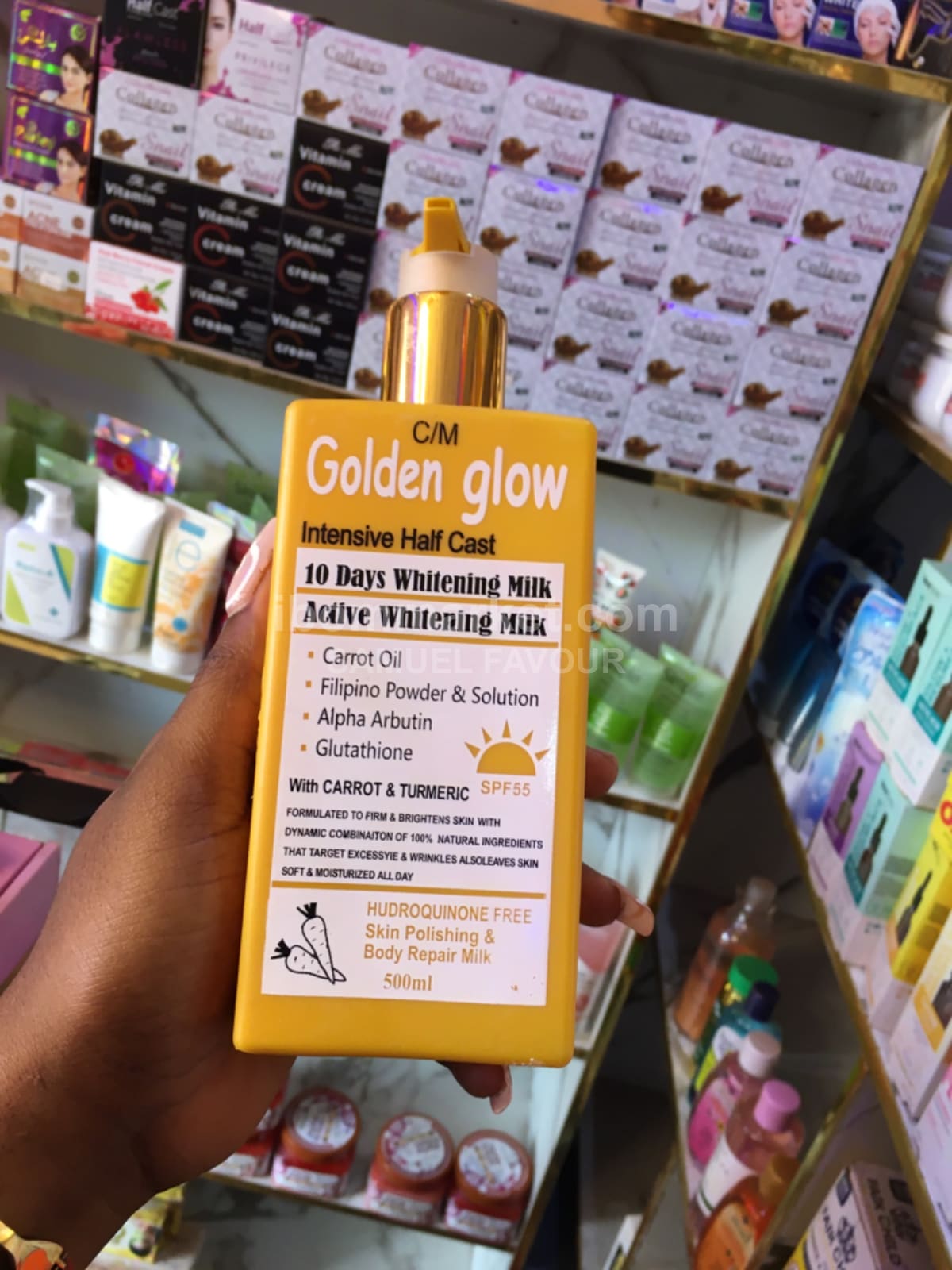 New Body lotion